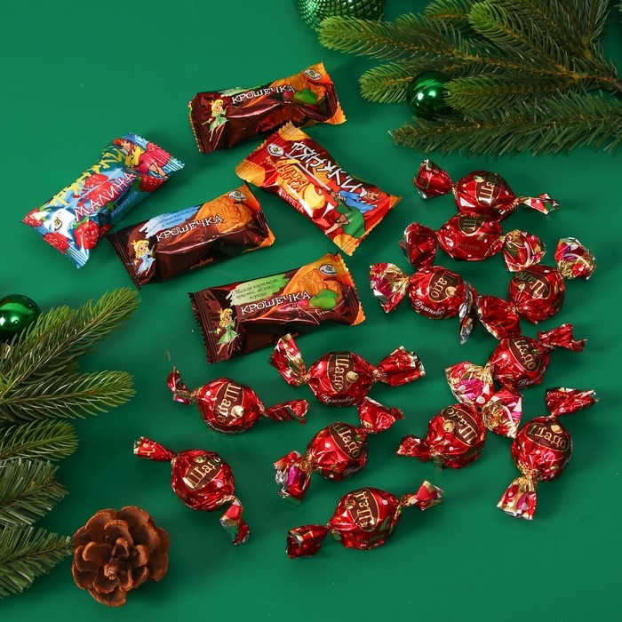 Новый год. Новогодний набор конфет Новый год. Новогодний набор конфет "Конфетка", 200 г