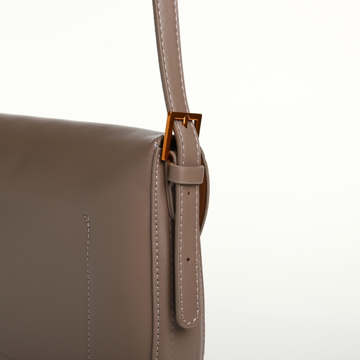 Сумка женская на клапане TEXTURA, средний размер, цвет серый Сумка женская на клапане TEXTURA, средний размер, цвет серый