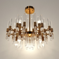 Люстра 1171/10 Е14 40Вт золото 60х60х40 см BayerLux