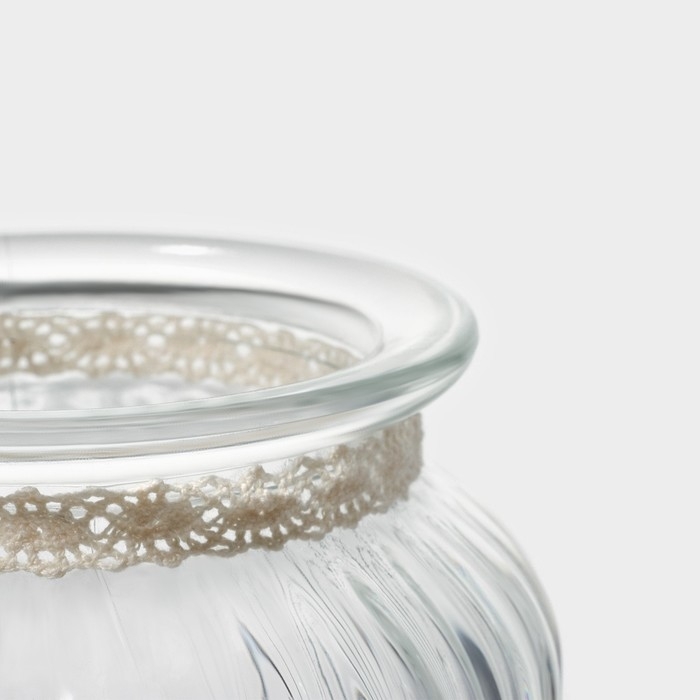 Банка стеклянная для хранения сыпучих продуктов Доляна «Варенье», 600 мл, 11×15,5 см, с керамической крышкой Банка стеклянная для хранения сыпучих продуктов Доляна «Варенье», 600 мл, 11×15,5 см, с керамической крышкой