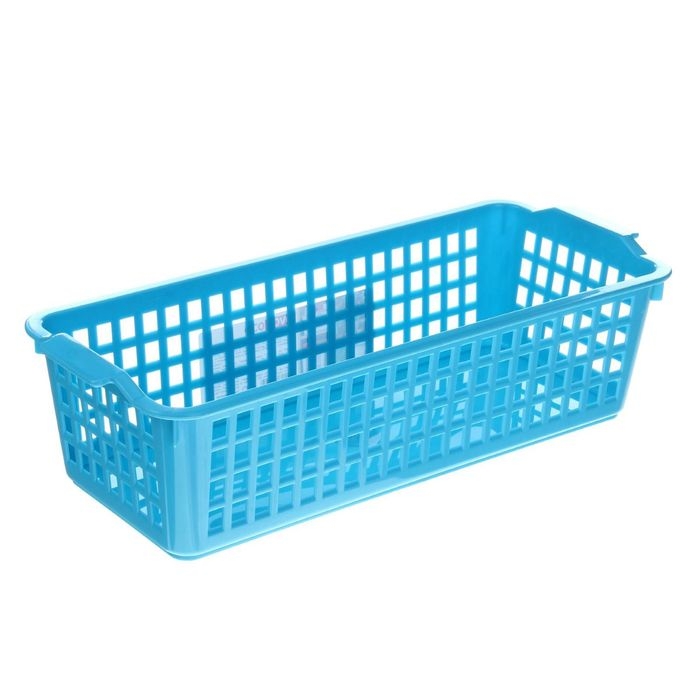 Корзина для хранения, 31,2×13×8,5 см, цвет МИКС Корзина для хранения, 31,2×13×8,5 см, цвет МИКС