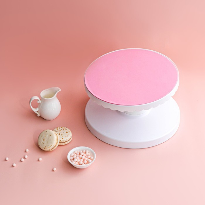 Подставка для торта вращающаяся с наклоном, d=23 см Подставка для торта вращающаяся с наклоном, d=23 см