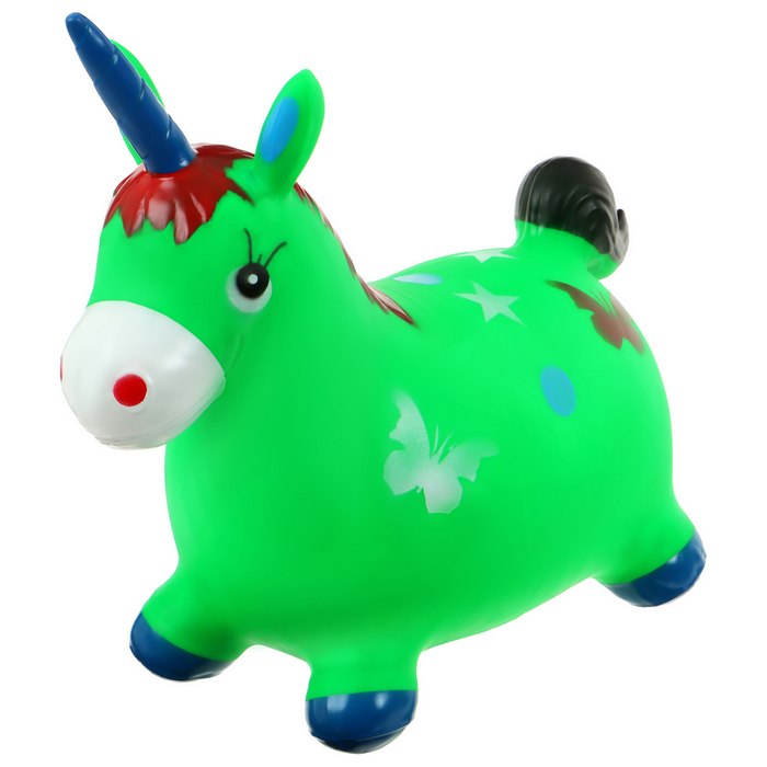 Попрыгун ZABIAKA «Единорог», h=50 см, 1300 г, цвет МИКС Попрыгун ZABIAKA «Единорог», h=50 см, 1300 г, цвет МИКС