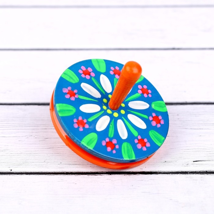 Волчок двойной большой Волчок двойной большой "Расписной", МИКС