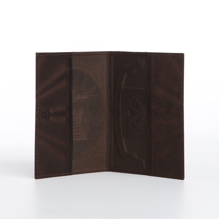 Обложка для паспорта, цвет кофе Обложка для паспорта, цвет кофе
