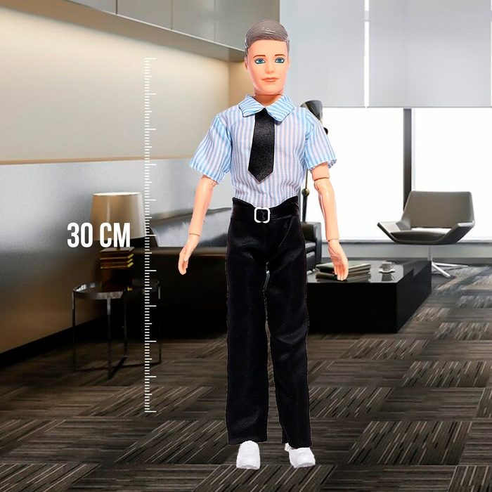 Кукла-модель шарнирная «Бизнесмен», МИКС Кукла-модель шарнирная «Бизнесмен», МИКС