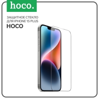 Защитное стекло Hoco для Iphone 15 Plus / 16 Plus, Full-screen, 0.4 мм, полный клей