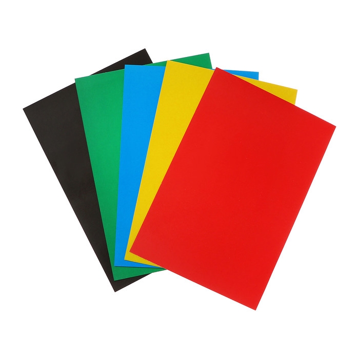 Набор для детского творчества А4, 5 листов картон цветной + 5 листов бумага цветная двусторонняя, Calligrata, МИКС Набор для детского творчества А4, 5 листов картон цветной + 5 листов бумага цветная двусторонняя, Calligrata, МИКС