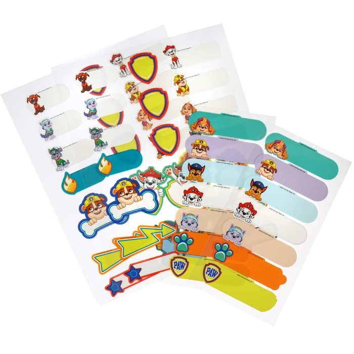 Набор термонаклеек для одежды Набор термонаклеек для одежды "Щенки-друзья", Щенячий патруль