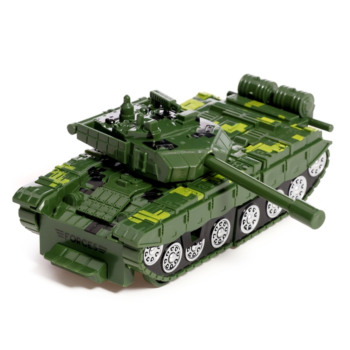 Робот «Танк», инерционный, трансформируется при столкновении Робот «Танк», инерционный, трансформируется при столкновении