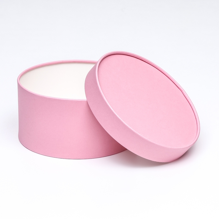 Подарочная коробка "Нежность" розовая, завальцованная без окна, 21 х 11 см