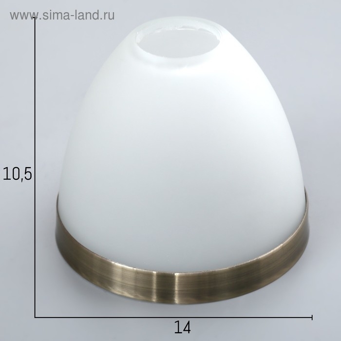 Бра "Мадлен" 1х60Вт E27 античная бронза 28х14х21 см.