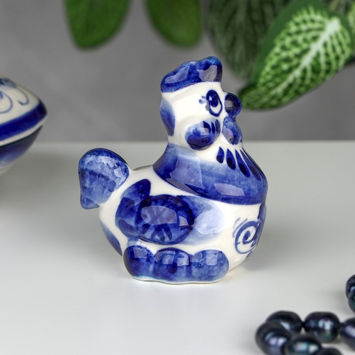 Сувенир Сувенир "Курица", гжель