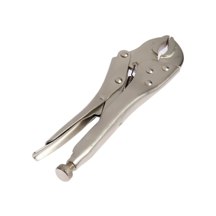 Зажим ручной ТУНДРА, полукруглый захват, с фиксатором, 250 мм Зажим ручной ТУНДРА, полукруглый захват, с фиксатором, 250 мм