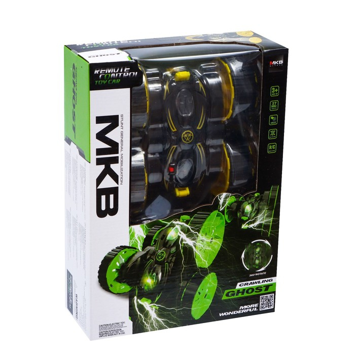 Перевёртыш радиоуправляемый «Призрак», световые эффекты, работает от батареек, МИКС Перевёртыш радиоуправляемый «Призрак», световые эффекты, работает от батареек, МИКС