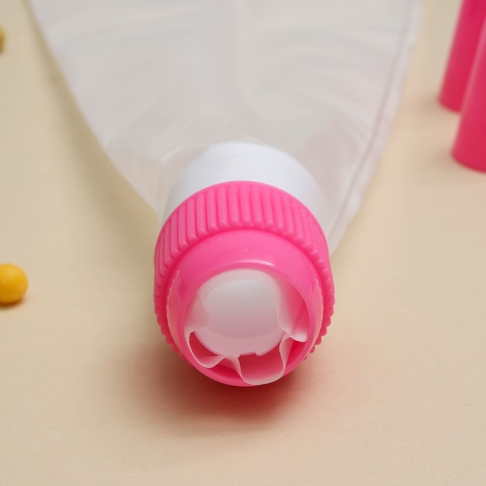 Набор кондитерский Доляна «Бирюза», 6 насадок (основание насадки 2,5 см), 29×19×3,5 см, насадки и цвет МИКС Набор кондитерский Доляна «Бирюза», 6 насадок (основание насадки 2,5 см), 29×19×3,5 см, насадки и цвет МИКС