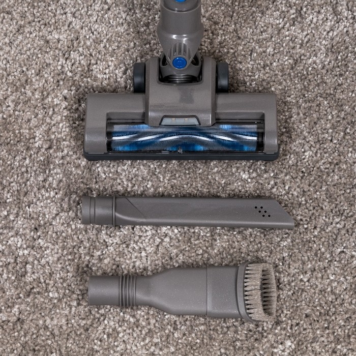 Вертикальный пылесос Windigo WVC-502, 150 Вт, 0.8 л, беспроводной, синий