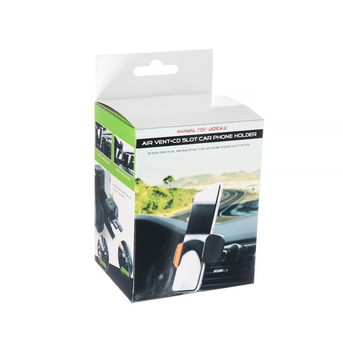 Держатель телефона в слот CD-проигрывателя, магнитный, поворотный Держатель телефона в слот CD-проигрывателя, магнитный, поворотный