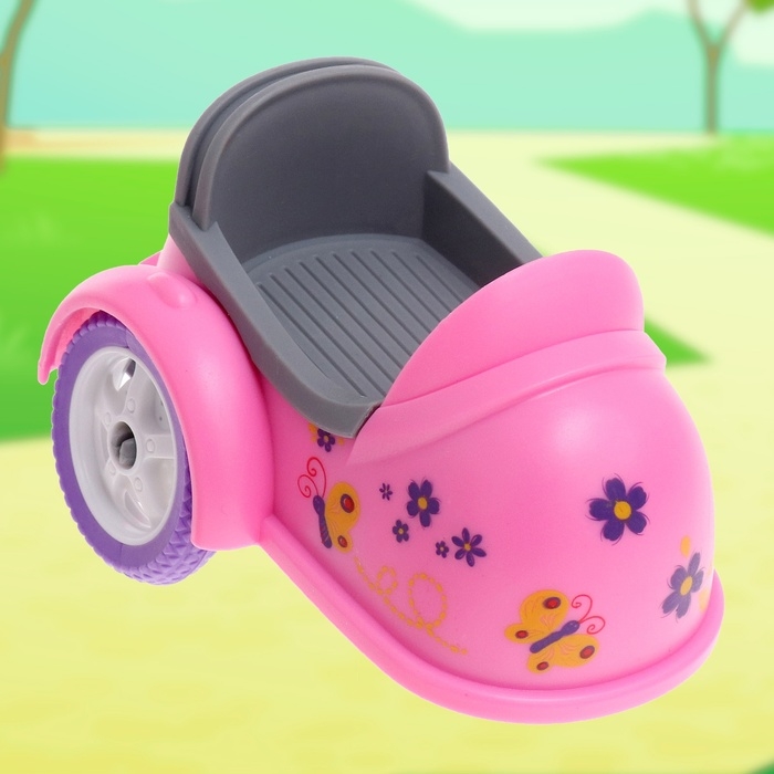 Кукла-малышка «Арина» с мотоциклом и аксессуарами, МИКС Кукла-малышка «Арина» с мотоциклом и аксессуарами, МИКС