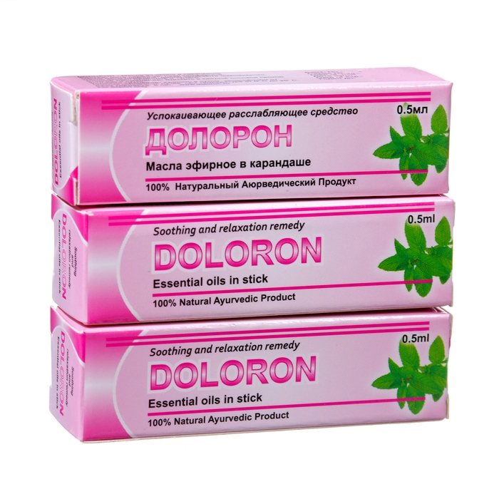 Карандаш Долорон, 3 шт по 0.5 мл Карандаш Долорон, 3 шт по 0.5 мл