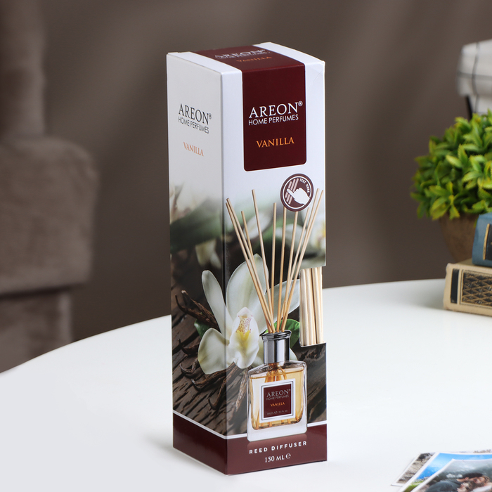 Диффузор ароматический для дома Areon Sticks, 150 мл, ваниль