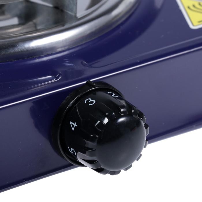 Плитка электрическая HOMESTAR HS-1105, 2000 Вт, 2 конфорки, цвет  Плитка электрическая HOMESTAR HS-1105, 2000 Вт, 2 конфорки, цвет "сапфир"