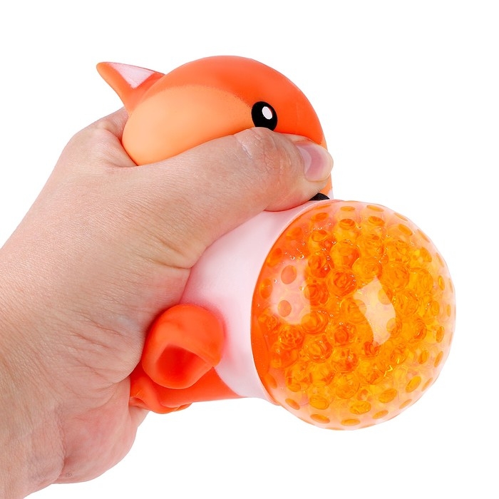 Мялка «Звери» с гидрогелем, виды МИКС Мялка «Звери» с гидрогелем, виды МИКС