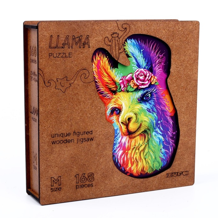 Пазл фигурный «Лама» М Пазл фигурный «Лама» М