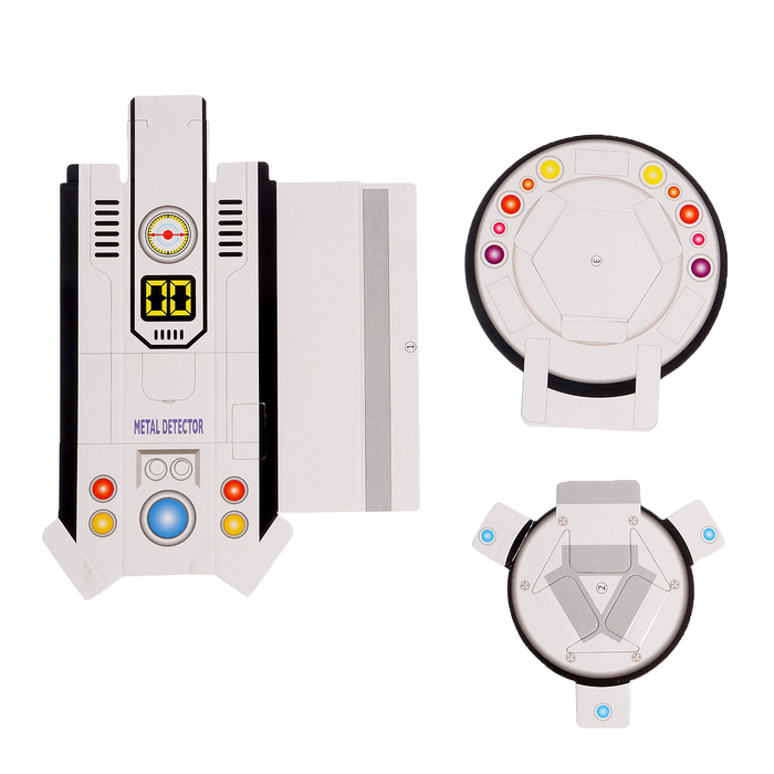 Набор для опытов «Металлоискатель», работает от батареек Набор для опытов «Металлоискатель», работает от батареек