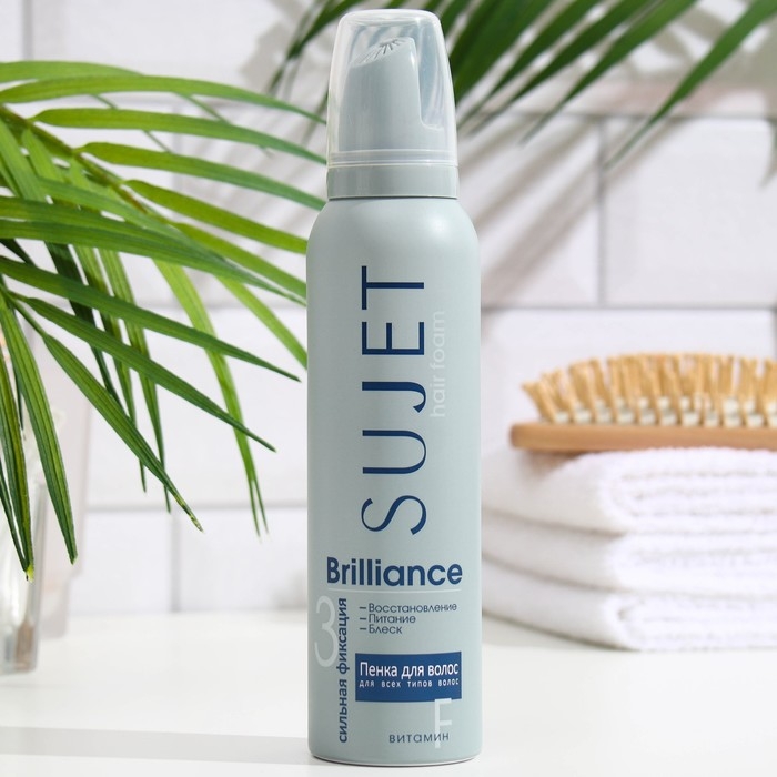 Пенка для укладки Sujet сильная фиксация, 160 мл Пенка для укладки Sujet сильная фиксация, 160 мл