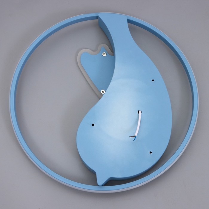 Светильник с ПДУ 1790/1 LED 50Вт диммер синий 50х50х5 см BayerLux