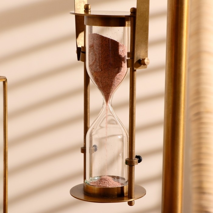 Песочные часы с компасом Песочные часы с компасом"Хэнин" латунь