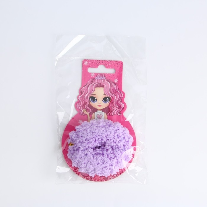 Резинка для волос флуоресцентная новогодняя «Для самой стильной» на Новый год, светится в темноте, диам 7 см Резинка для волос флуоресцентная новогодняя «Для самой стильной» на Новый год, светится в темноте, диам 7 см