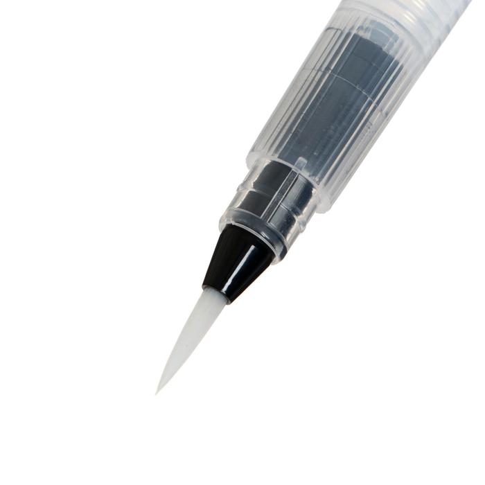 Кисть каллиграфическая, синтетика, круглая, малая, с резервуаром Кисть каллиграфическая, синтетика, круглая, малая, с резервуаром