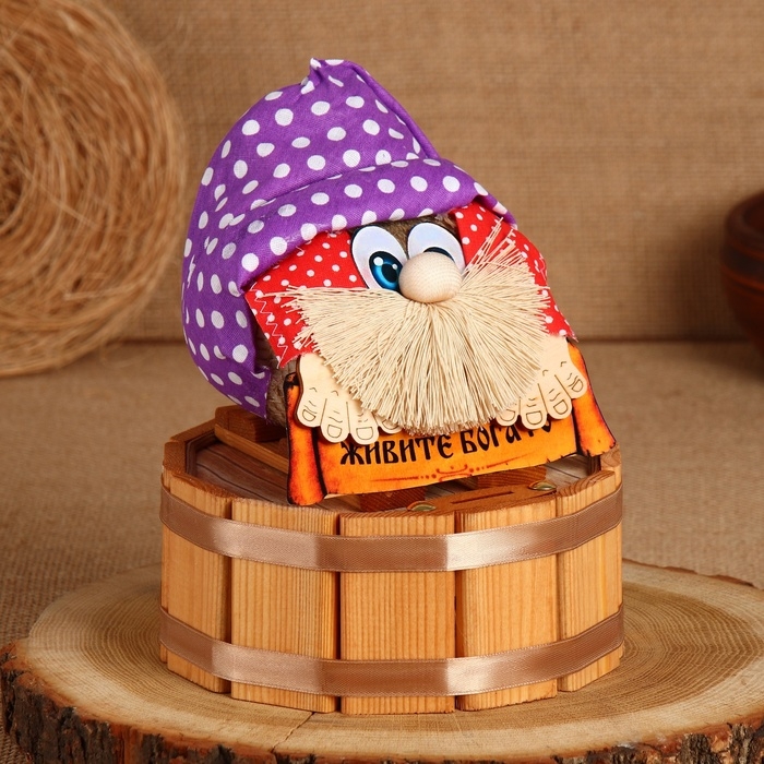 Оберег-копилка Оберег-копилка "Будьте здоровы, живите богато", 22 х 17 см, микс