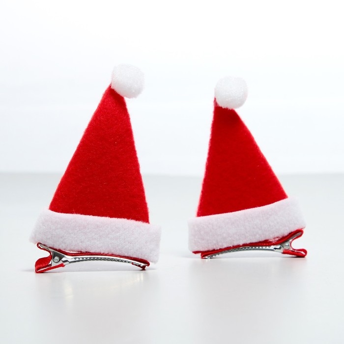 Карнавальный зажим «Колпачок», набор 2 шт Карнавальный зажим «Колпачок», набор 2 шт