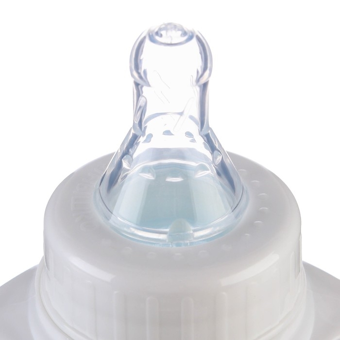 Бутылочка для кормления подарочная «Молочный коктейль», классическое горло, 250 мл., от 0 мес., с соской, с ручками Бутылочка для кормления подарочная «Молочный коктейль», классическое горло, 250 мл., от 0 мес., с соской, с ручками