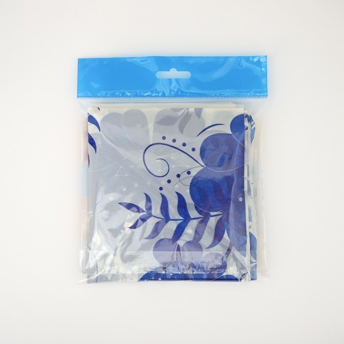 Скатерть без основы одноразовая «Русские узоры», 110×220 см, МИКС Скатерть без основы одноразовая «Русские узоры», 110×220 см, МИКС