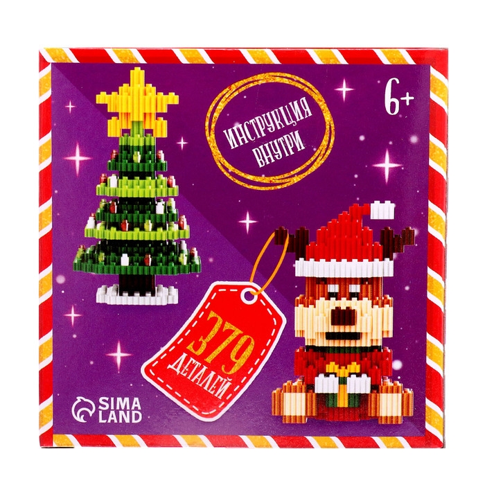 Конструктор Mini Blocks «Олень», 379 деталей