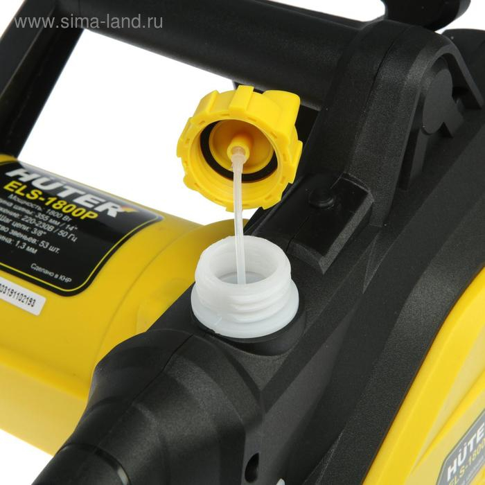 Пила цепная Huter ELS-1800P, электрическая, 1800 Вт, 14 Пила цепная Huter ELS-1800P, электрическая, 1800 Вт, 14", шаг 3/8", 1.3 мм, 53 зв.