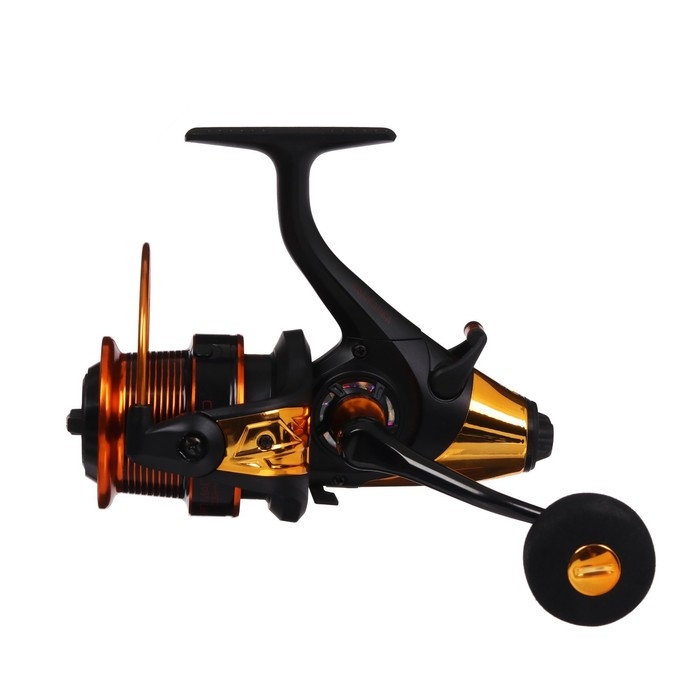 Катушка б/ин с бейтранером  Катушка б/ин с бейтранером "Волжанка" Карп Мастер 6000, 5+1 подшиник, 5.2:1