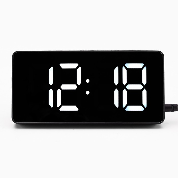 Часы электронные настольные, с подвесом, белая индикация, 7.5 х 15.5 см, от USB Часы электронные настольные, с подвесом, белая индикация, 7.5 х 15.5 см, от USB