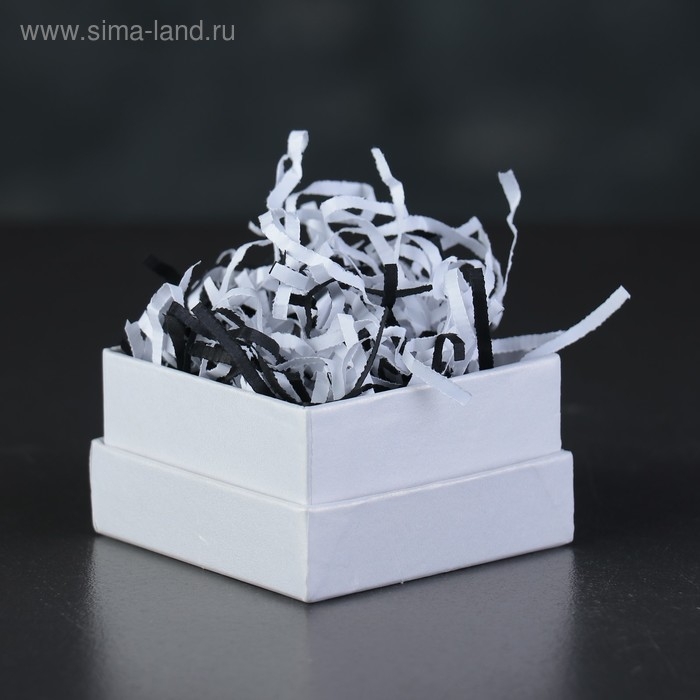 Наполнитель бумажный «Инь Янь», микс, бело-черный, 500 г Наполнитель бумажный «Инь Янь», микс, бело-черный, 500 г