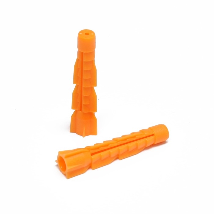 Дюбель "СТРОЙБАТ", универсальный, полипропиленовый, 6x37 мм, 350 шт