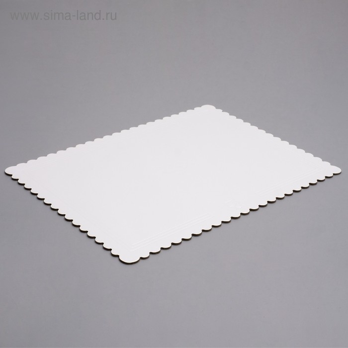 Подложка усиленная, прямоугольная, волна, 30 х 40 см, белый-черный, 3,2 мм Подложка усиленная, прямоугольная, волна, 30 х 40 см, белый-черный, 3,2 мм