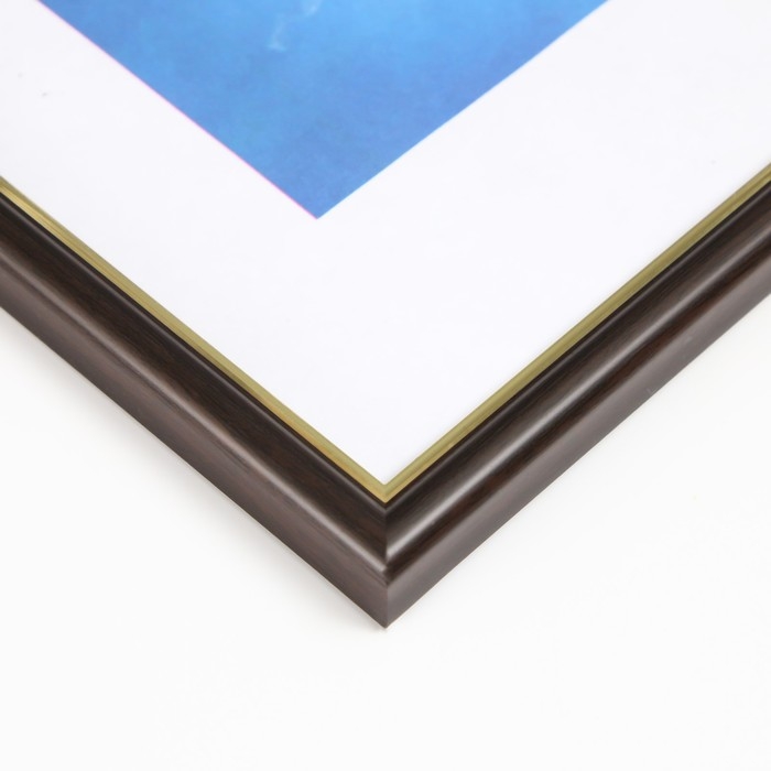 Фоторамка пластик Фоторамка пластик "Гамма" 30х40 см, венге