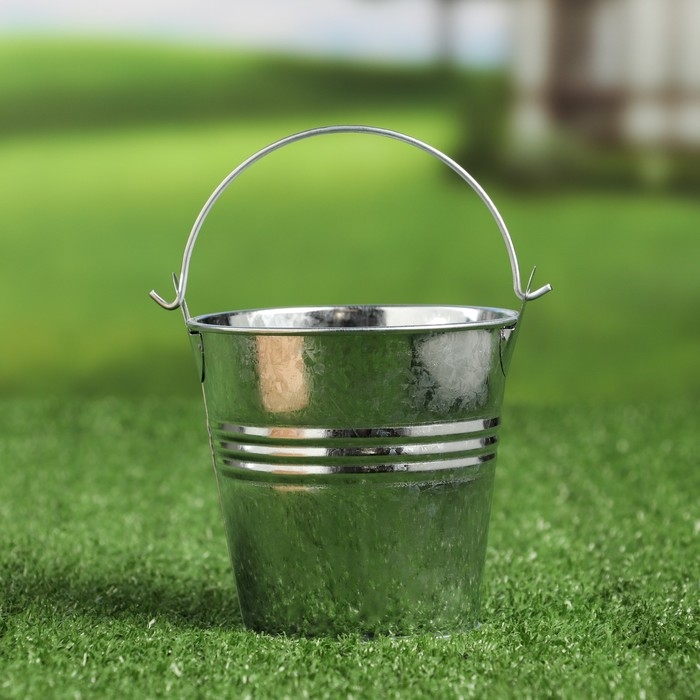 Кашпо "Ведерко Альма" 10х9,5см