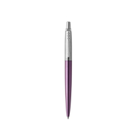 Ручка шариковая Parker Jotter Core Victoria Violet CT M, корпус фиолетовый глянцевый/ хром, синие чернила