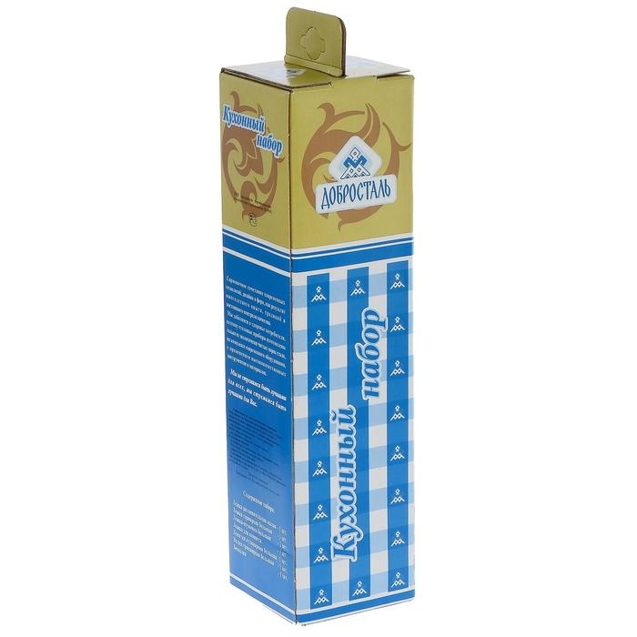 Набор кухонный «Торжество», d=35 см, h=30 см толщина 2,5 мм, коробке, 6 предметов Набор кухонный «Торжество», d=35 см, h=30 см толщина 2,5 мм, коробке, 6 предметов