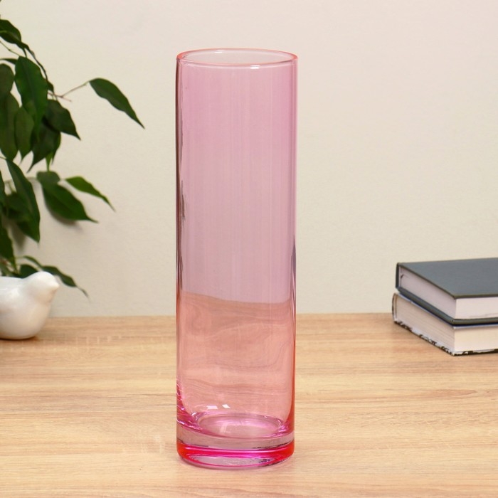 Ваза  Ваза "Розовая светлая "  26,5 см, d-7,5см